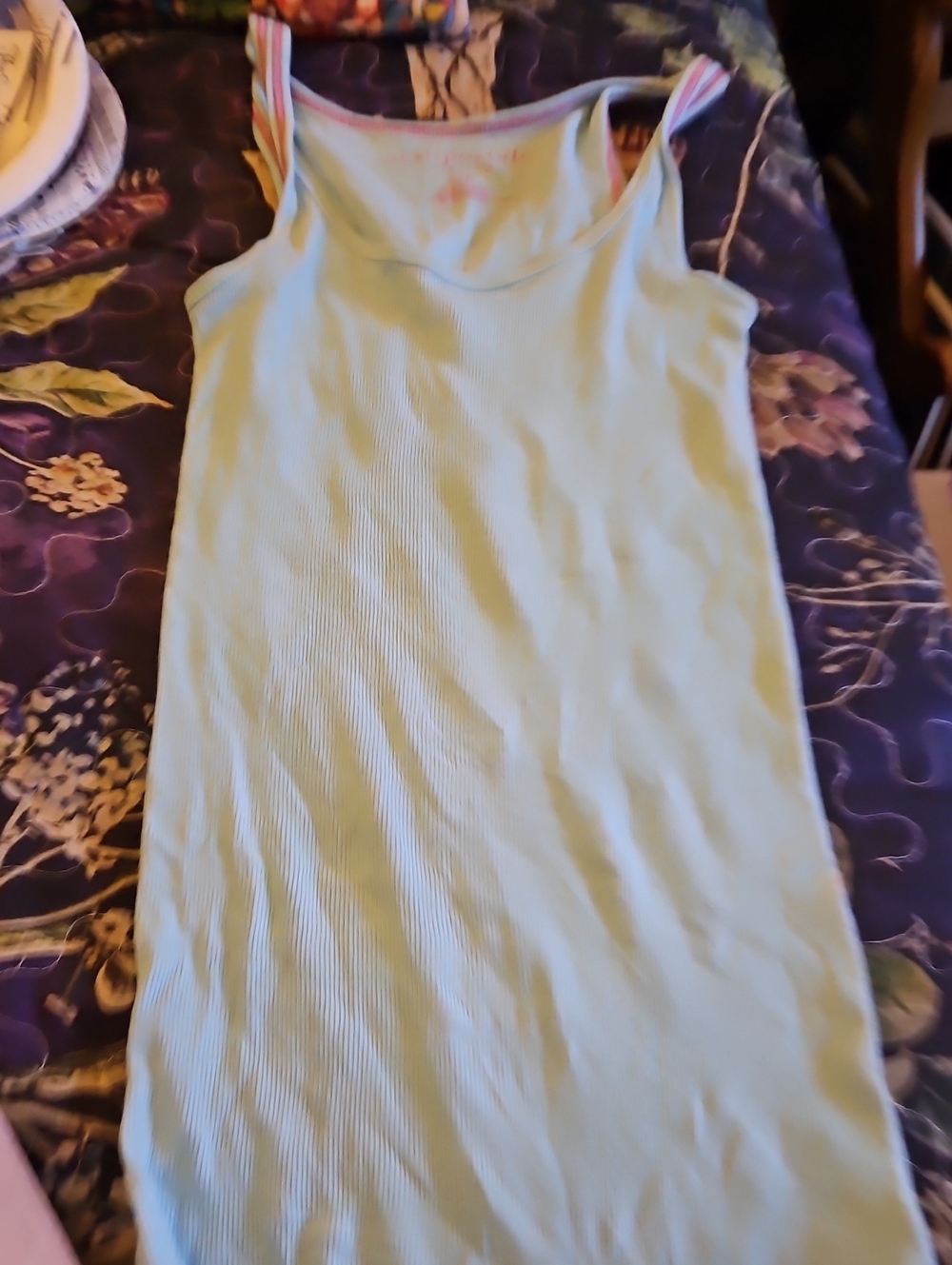 Aeropostale Syretch Ribbed Tank Top S